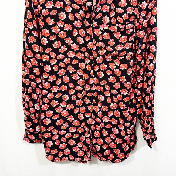 GANNI Lindale Button Down Floral Top - Picture 8 of 14